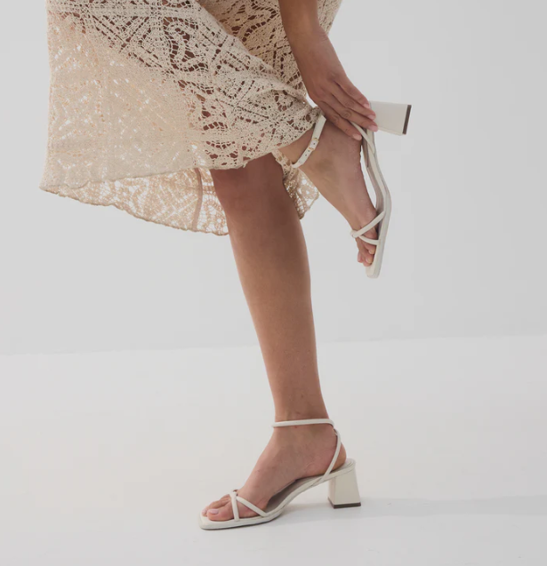 La Tribe Claud Heel 0012 - Cream