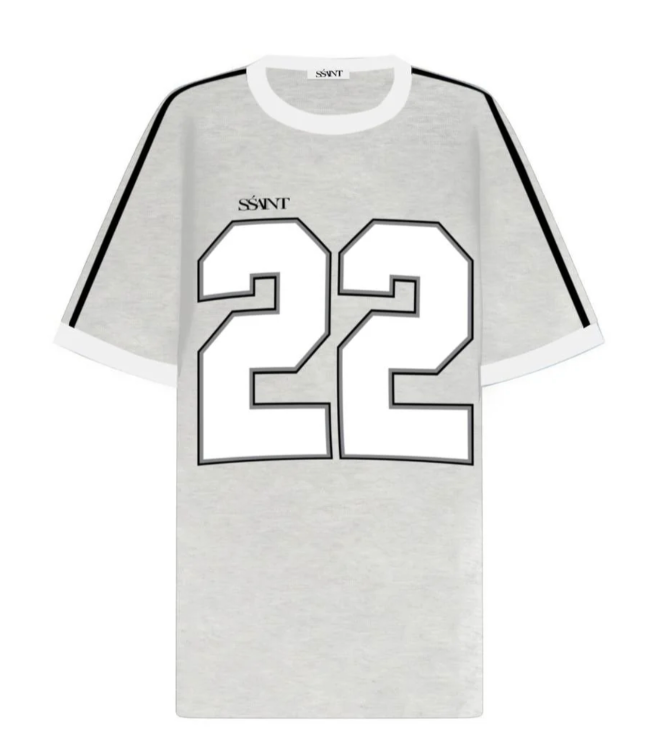 Ssaint Twenty Two Tee - Grey