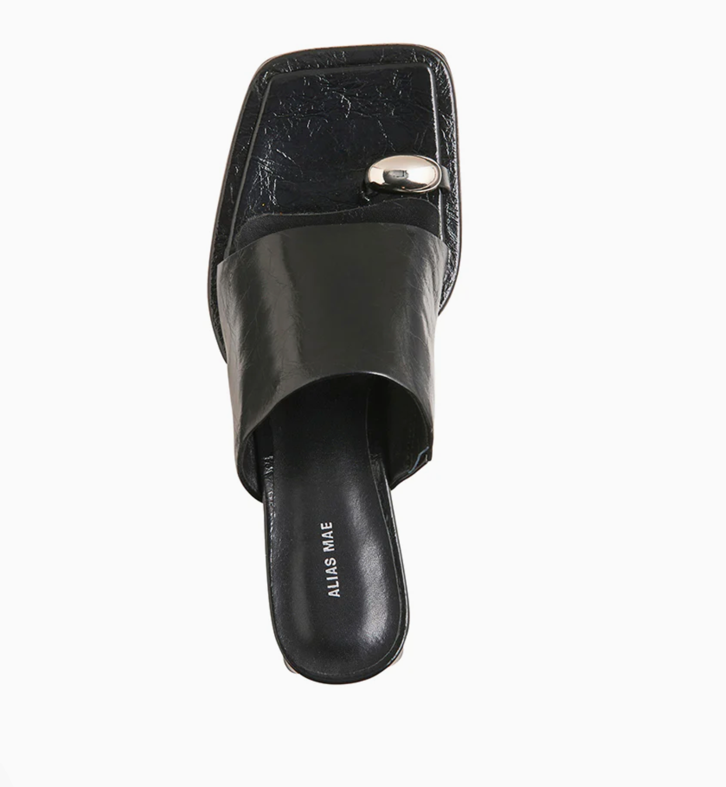 Alais Mae Alma - Black Oily Leather