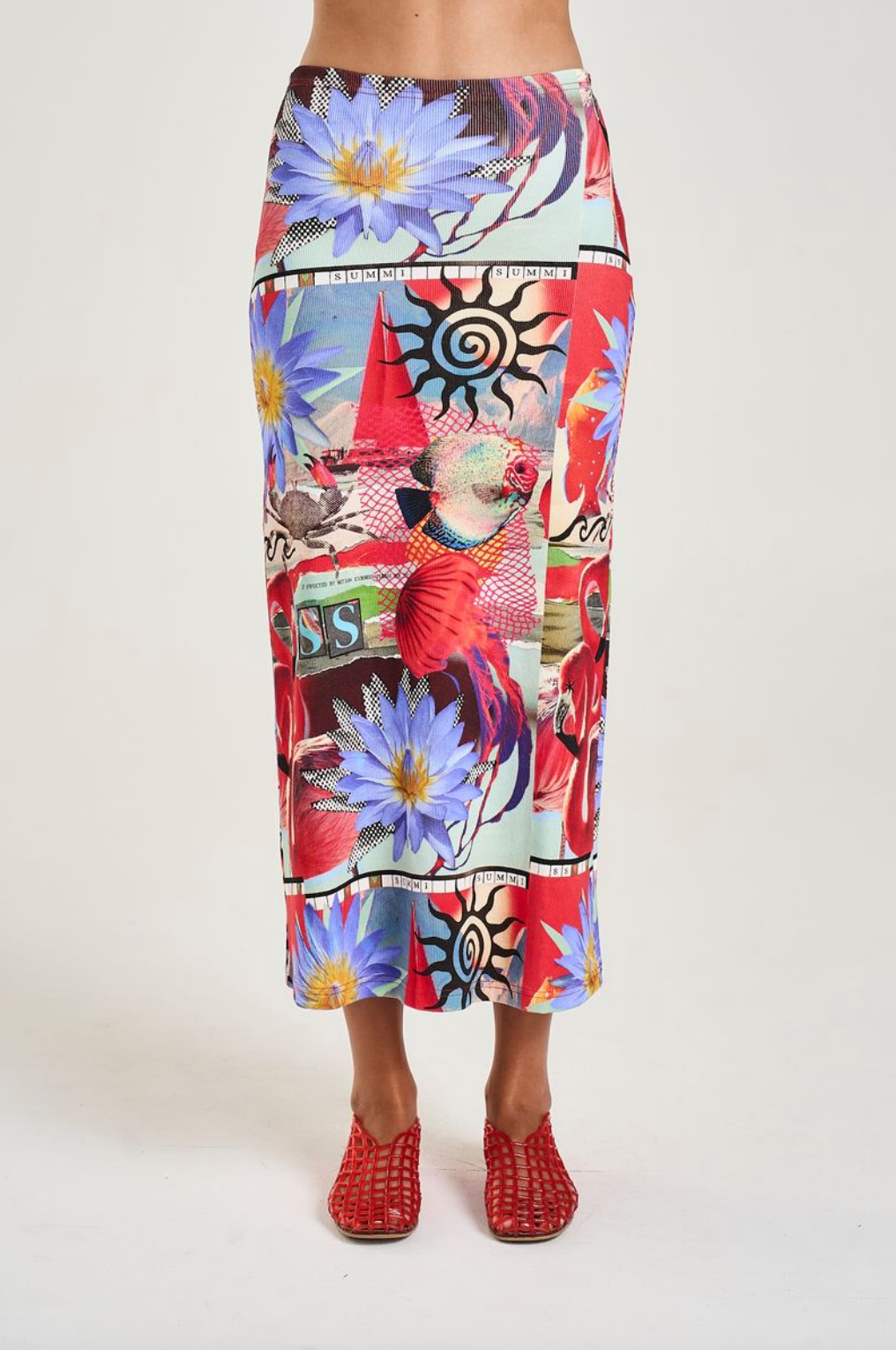 Summi Summi Midi Skirt - Dazed Daz
