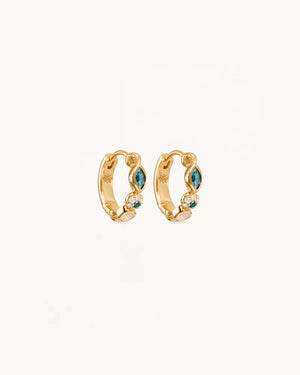 By Charlotte Protection of Eye Hoops - 18k Gold Vermeil