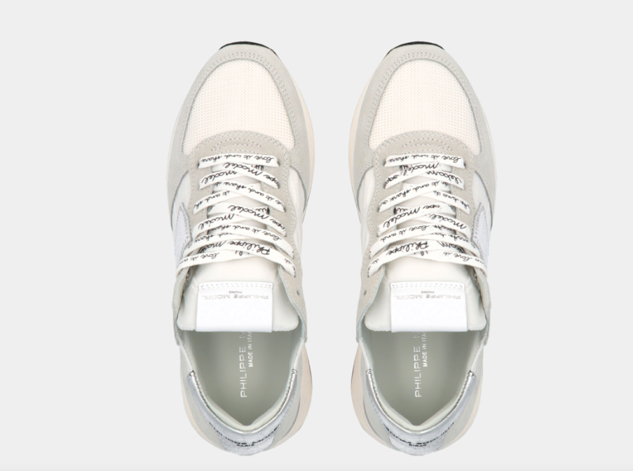 Philippe Model Trpx Mondial Croco - Blanc