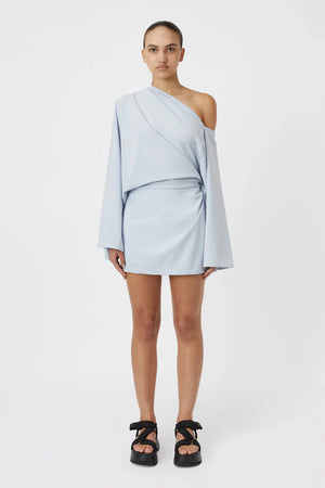 Camilla and Marc Elliot Mini Dress - Blue Haze