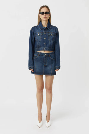 Camilla and Marc Stevie Denim Mini Skirt - Almost Indigo