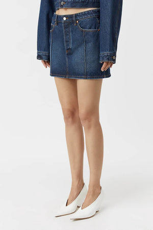 Camilla and Marc Stevie Denim Mini Skirt - Almost Indigo