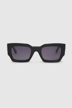 Anine Bing Indio Sunglasses Monogram - Black