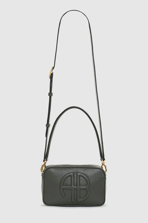 Anine Bing Lili Bag - Dusty Green Pebbled