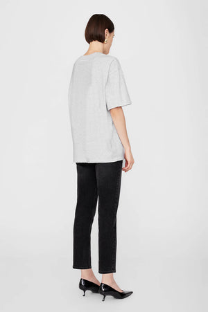 Anine Bing Myers Tee - Heather Grey