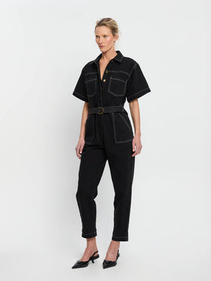 Kivari Brae Boilersuit - Black