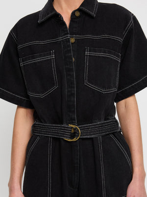 Kivari Brae Boilersuit - Black