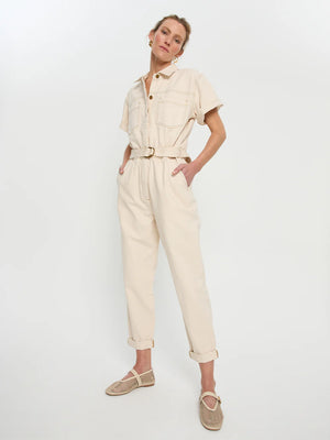 Kivari Brae Boilersuit - Bone