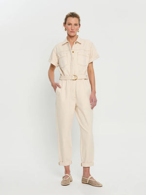 Kivari Brae Boilersuit - Bone