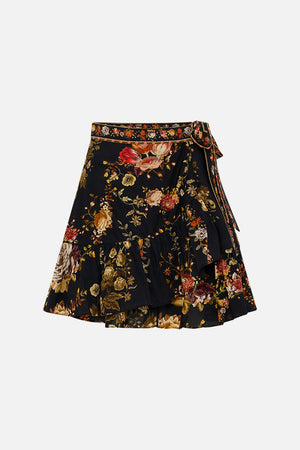 Camilla Ruffle Hem Wrap Skirt - Stitching In Time