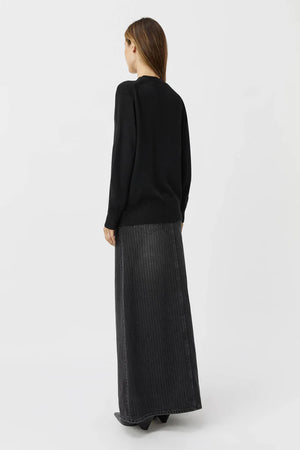 Camilla and Marc Marcie V Neck Cardigan - Black