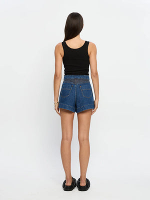 Kivari Celene Denim Short - Paloma