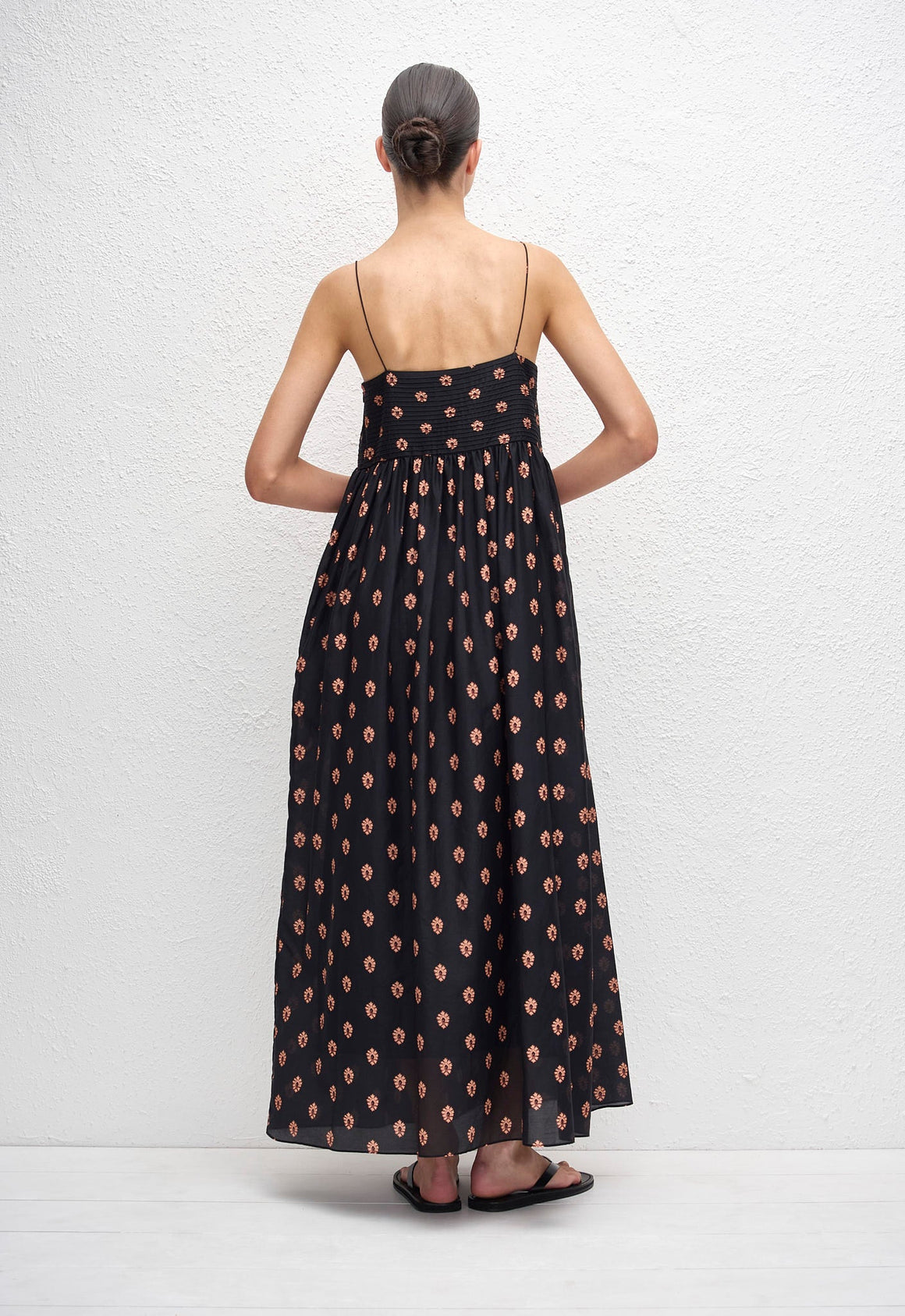 Matteau Empire Pintuck Bodice Dress - Vida