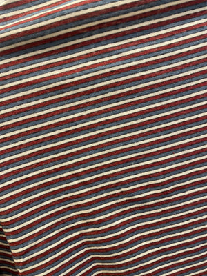 Bassike Vintage Stripe Heritage L/S T.Shirt - Red/White/Blue