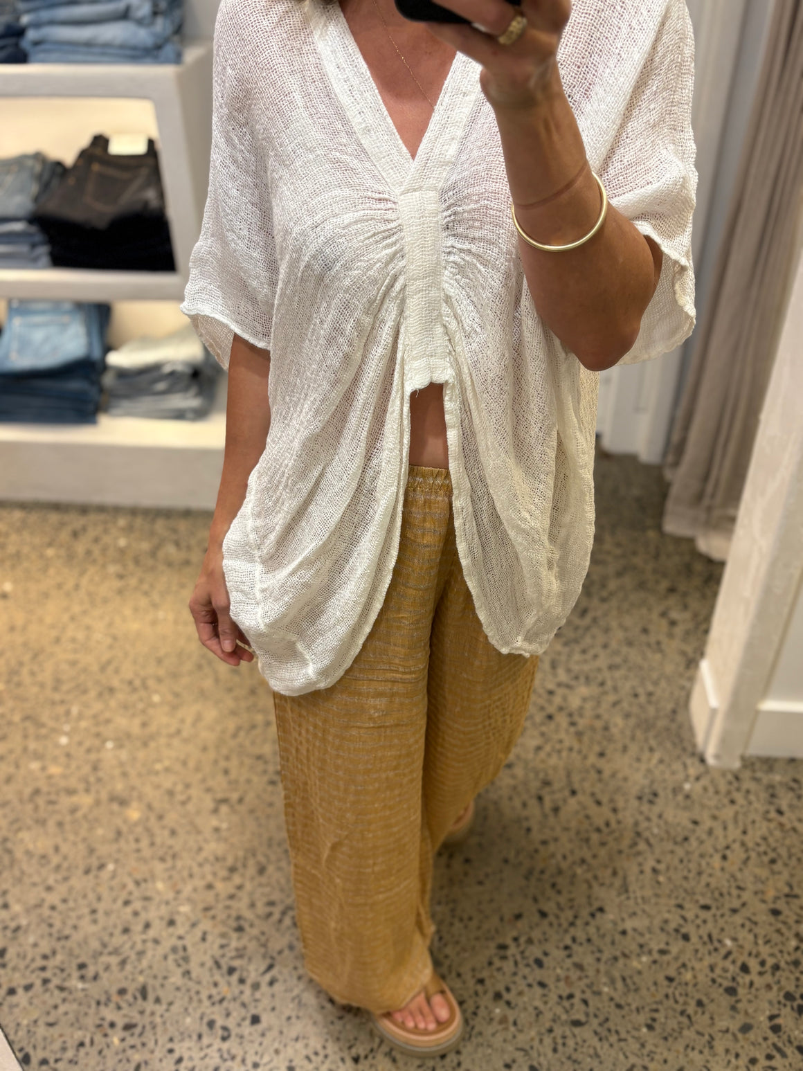 Estilo Emporio Falla Top - Rete Panna