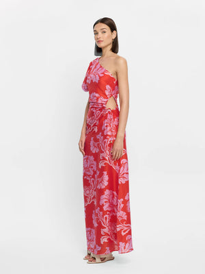 Kivari Olina One Shoulder Maxi Dress