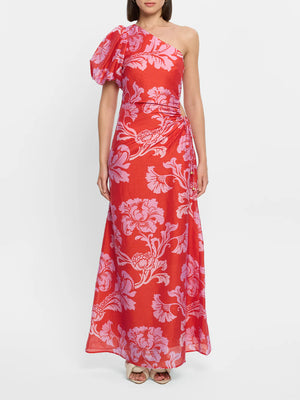 Kivari Olina One Shoulder Maxi Dress