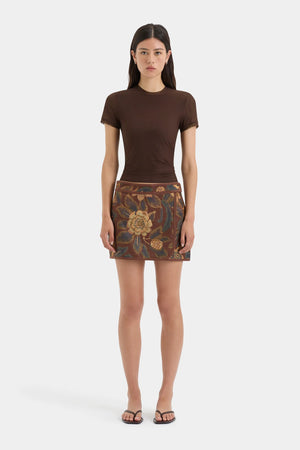 SIR. Jerry Mini Skirt - Tapestry