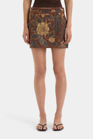 SIR. Jerry Mini Skirt - Tapestry