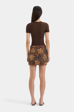 SIR. Jerry Mini Skirt - Tapestry