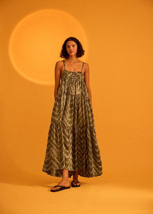 Kinga Csilla Shiloh Neroli Maxi Dress