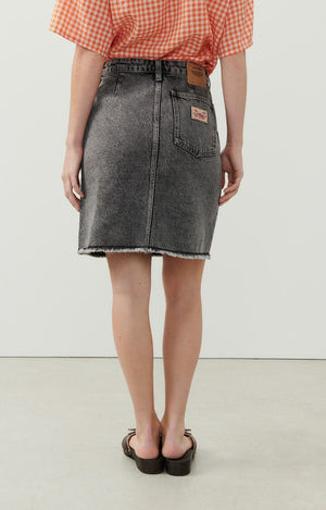 American Vintage Womens Skirt Yopday - Grey Salt n Pepper