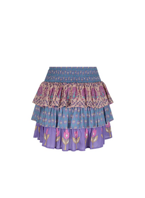 Spell Chateau Ruffle Skirt - Lavender