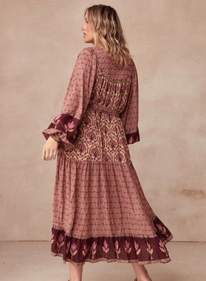 Spell Chateau Boho Gown - Grape