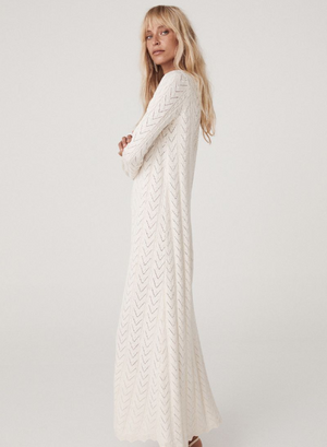 Spell Lou Lou Knit Gown - Snow