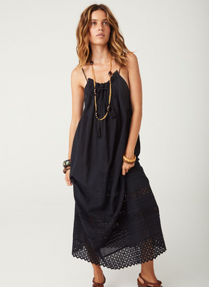 Spell Love In The Afternoon Maxi Dress - Midnight Rose