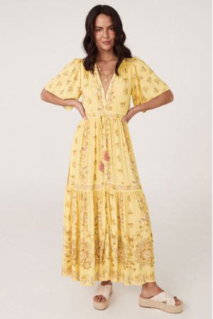 Spell Rebel Spirit Gown - Daffodil