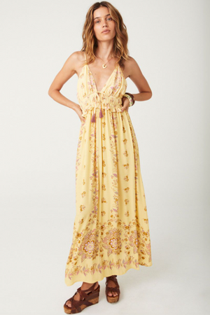 Spell Rebel Spirit Soiree Dress - Daffodil