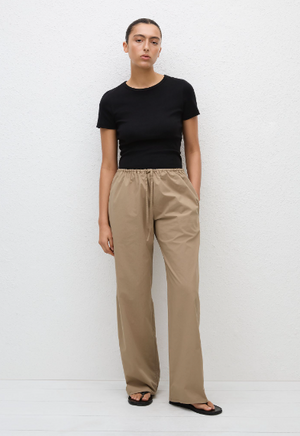 Matteau Drawcord Pant - Stone