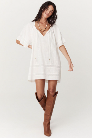 Spell Serendipity Lace Mini Dress - Jasmine