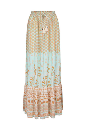 Spell Sweet Nothings Maxi Skirt - peppermint