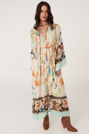 Spell Painters Garden Gown - Seafoam