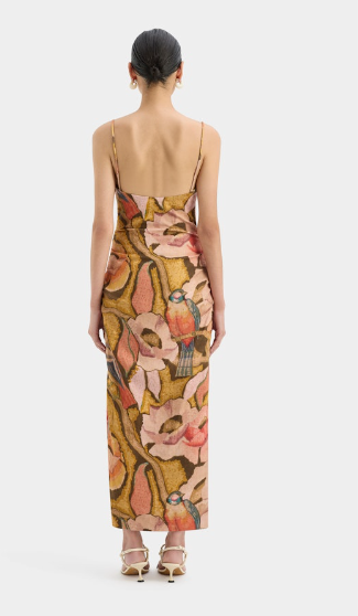 SIR. Talulah Column Dress - Sanderling Floral