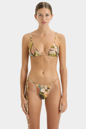 SIR. Rowe String Triangle Top - Sanderling Floral