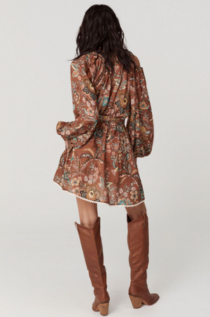 Spell Mojave Lily Tunic Dress - Amber