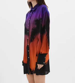 Muma World Havana Silhouette Oversized Shirt