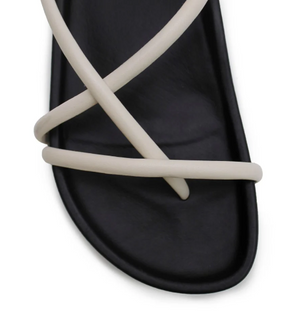 La Tribe Tube Sandal - Tofu/Black