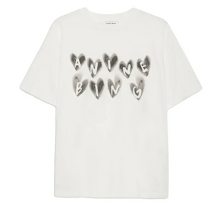 Anine Bing Cade Hearts Tee