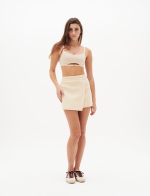 Nagnata Marina Mini Skirt - Shell