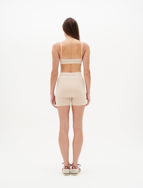 Nagnata Elba Wool Bralet - Cream