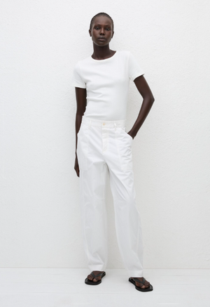 Matteau Relaxed Cargo Pant - White