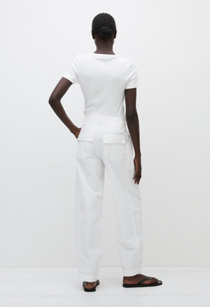 Matteau Relaxed Cargo Pant - White