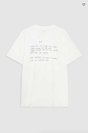 Anine Bing Walker Tee Lyrics